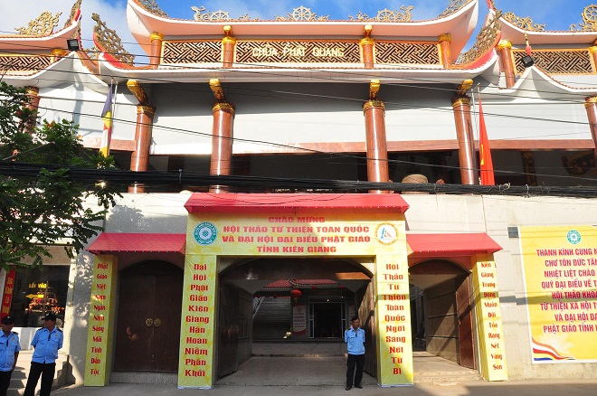 Chùa Phật Quang, Tp. Rạch Giá, Tỉnh Kiên Giang.